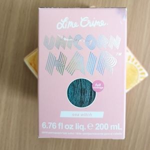 Lime crime Unicorn Hair Sea Semi perm. Color in "Sea Witch"!✨